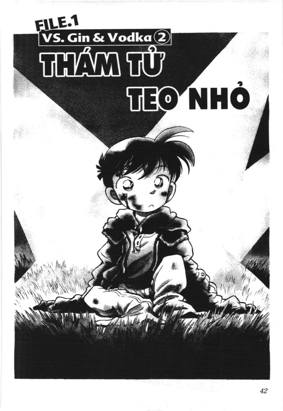 Thám tử lừng danh Conan - Tuyển tập đặc biệt - Vs. Tổ chức áo đen (NXB Kim Đồng) Chapter 1 - Trang 39