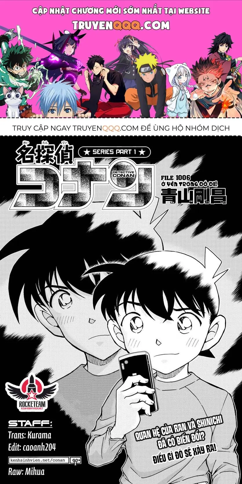 Thám Tử Lừng Danh Conan Chapter 1006 - Trang 2