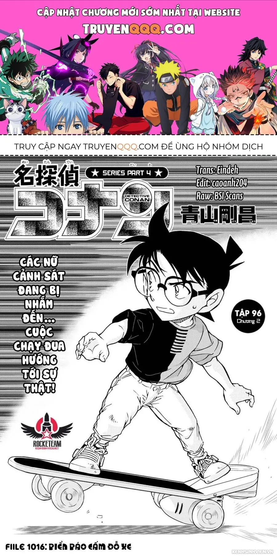 Thám Tử Lừng Danh Conan Chapter 1016 - Trang 2