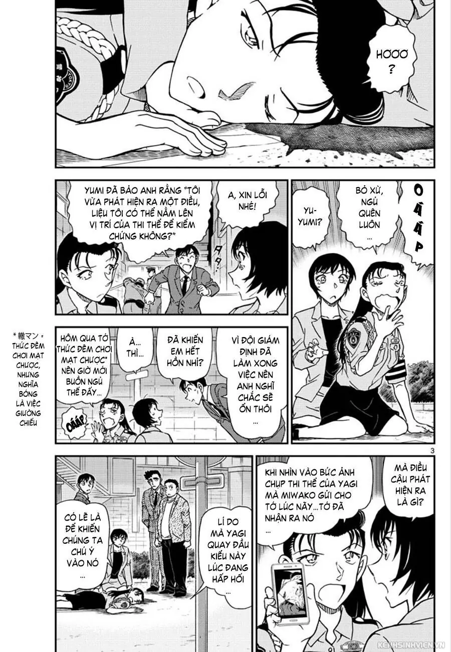 Thám Tử Lừng Danh Conan Chapter 1016 - Trang 4