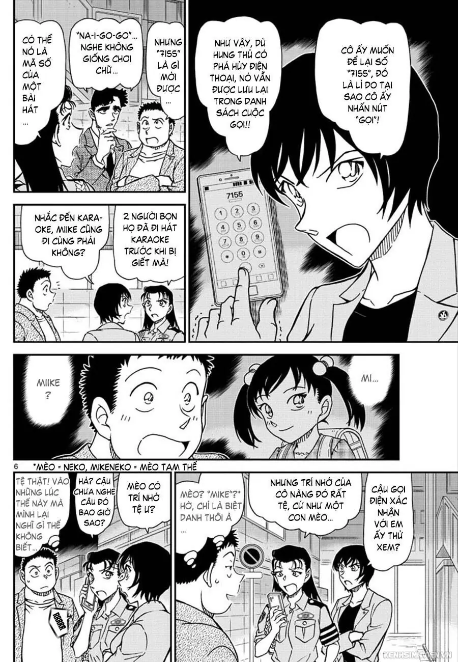 Thám Tử Lừng Danh Conan Chapter 1016 - Trang 7