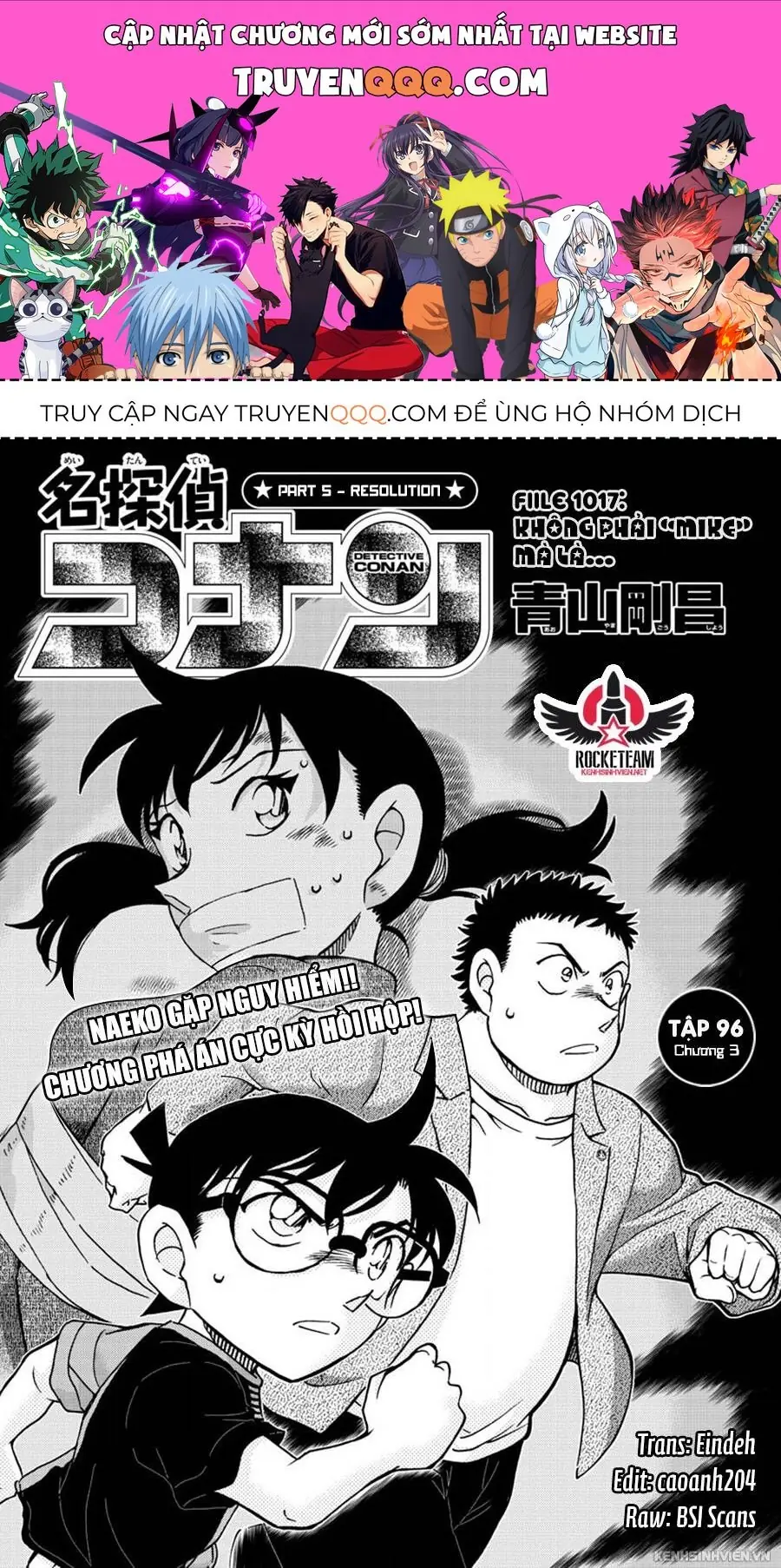 Thám Tử Lừng Danh Conan Chapter 1017 - Trang 2