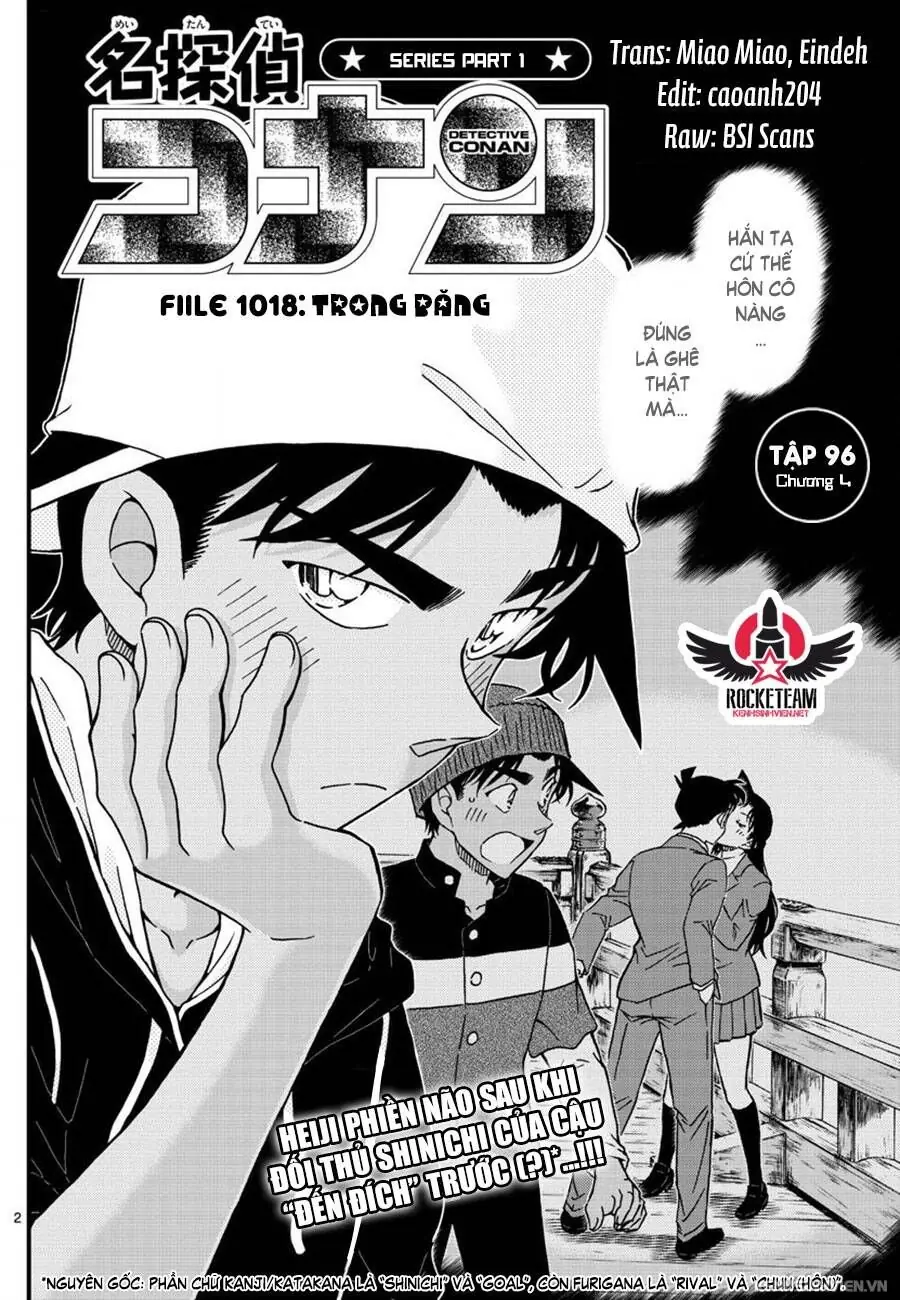 Thám Tử Lừng Danh Conan Chapter 1018 - Trang 3