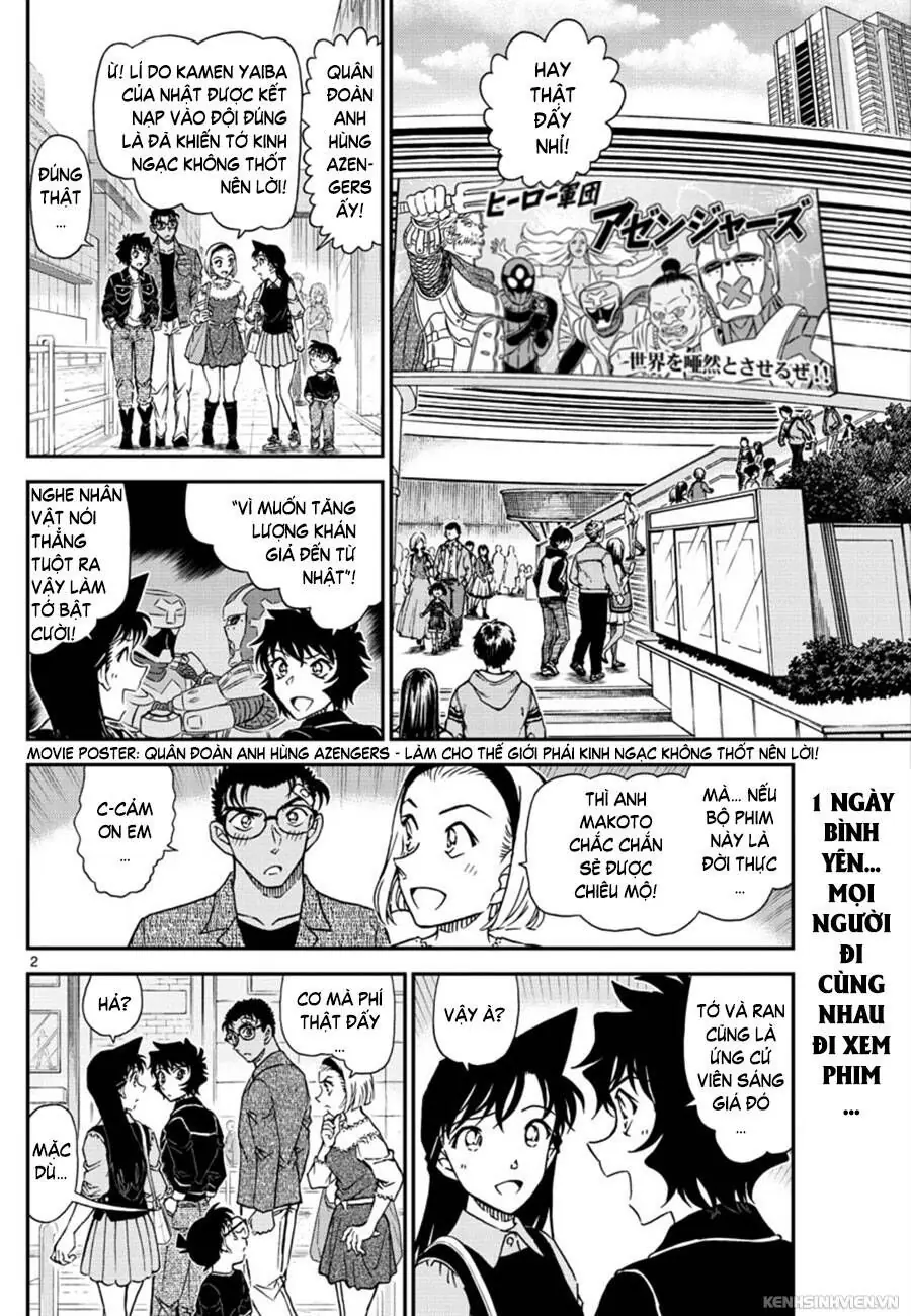 Thám Tử Lừng Danh Conan Chapter 1022 - Trang 3