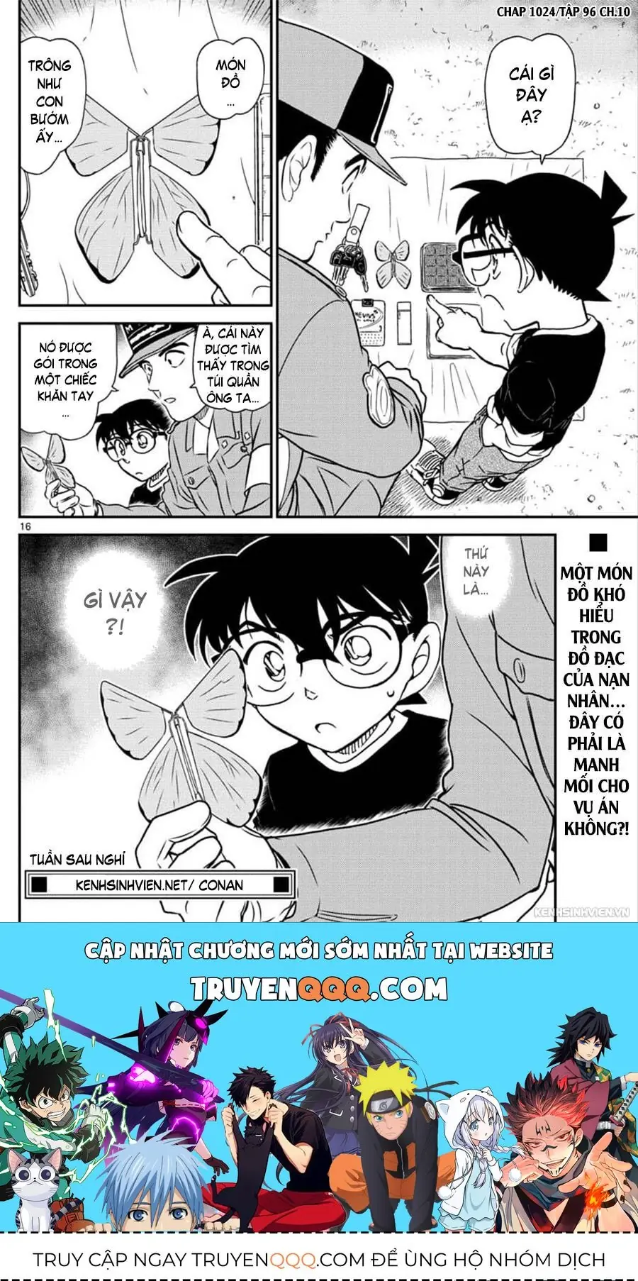 Thám Tử Lừng Danh Conan Chapter 1024 - Trang 17