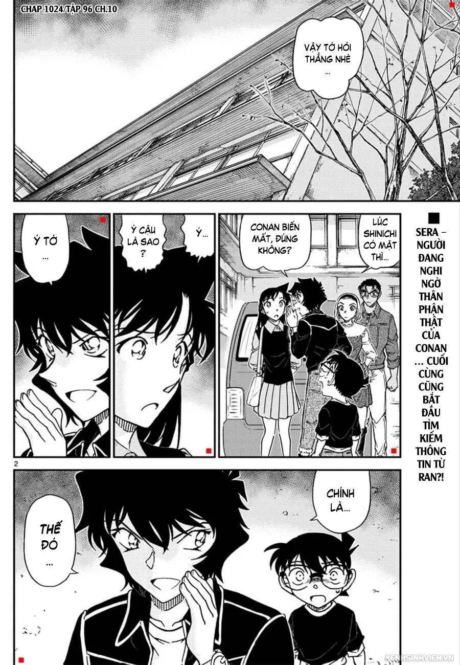 Thám Tử Lừng Danh Conan Chapter 1024 - Trang 3