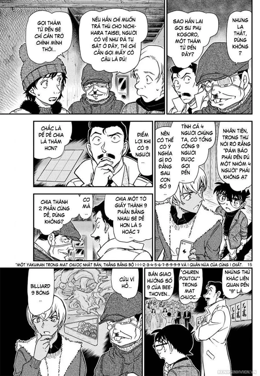 Thám Tử Lừng Danh Conan Chapter 1030 - Trang 16