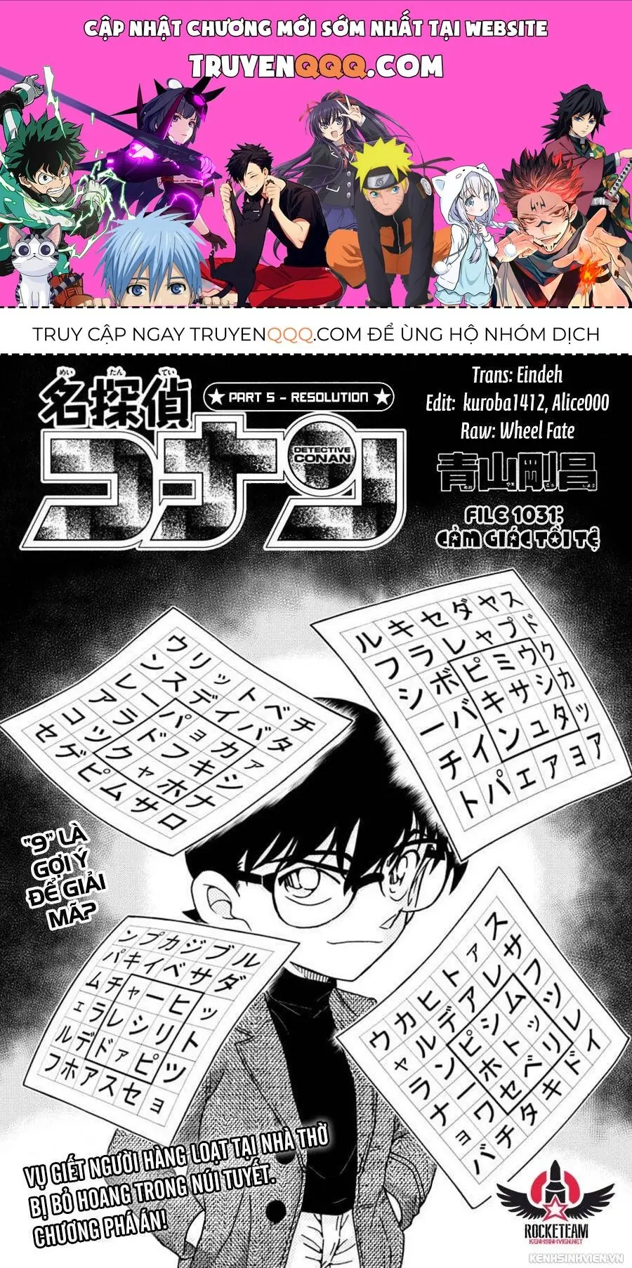 Thám Tử Lừng Danh Conan Chapter 1031 - Trang 2