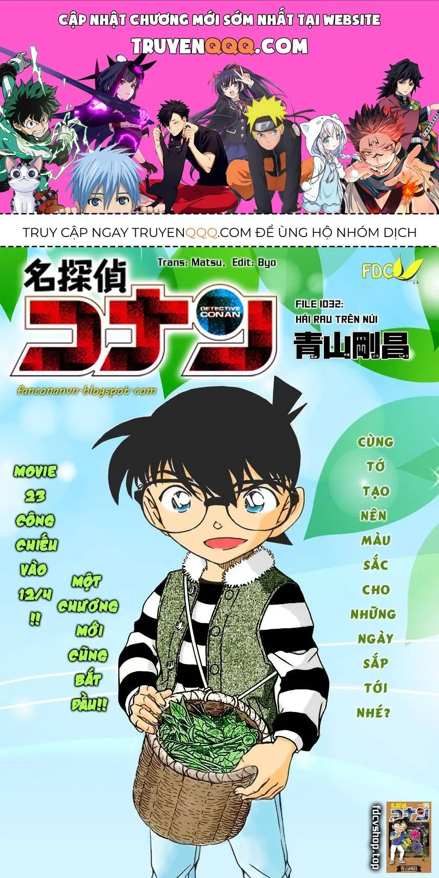 Thám Tử Lừng Danh Conan Chapter 1032 - Trang 2