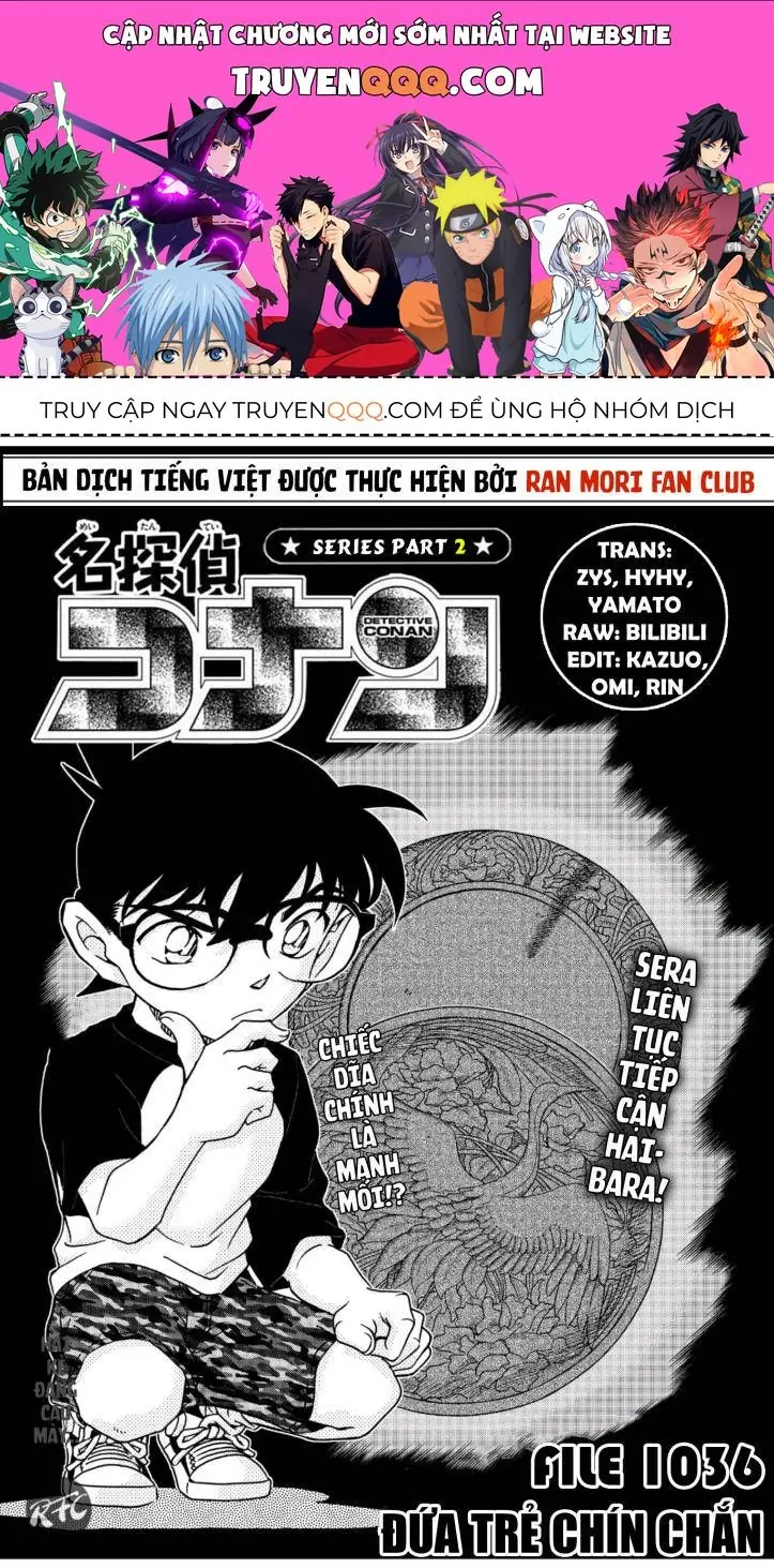 Thám Tử Lừng Danh Conan Chapter 1036 - Trang 2