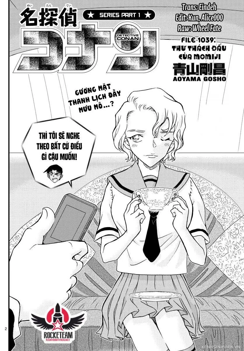 Thám Tử Lừng Danh Conan Chapter 1039 - Trang 3