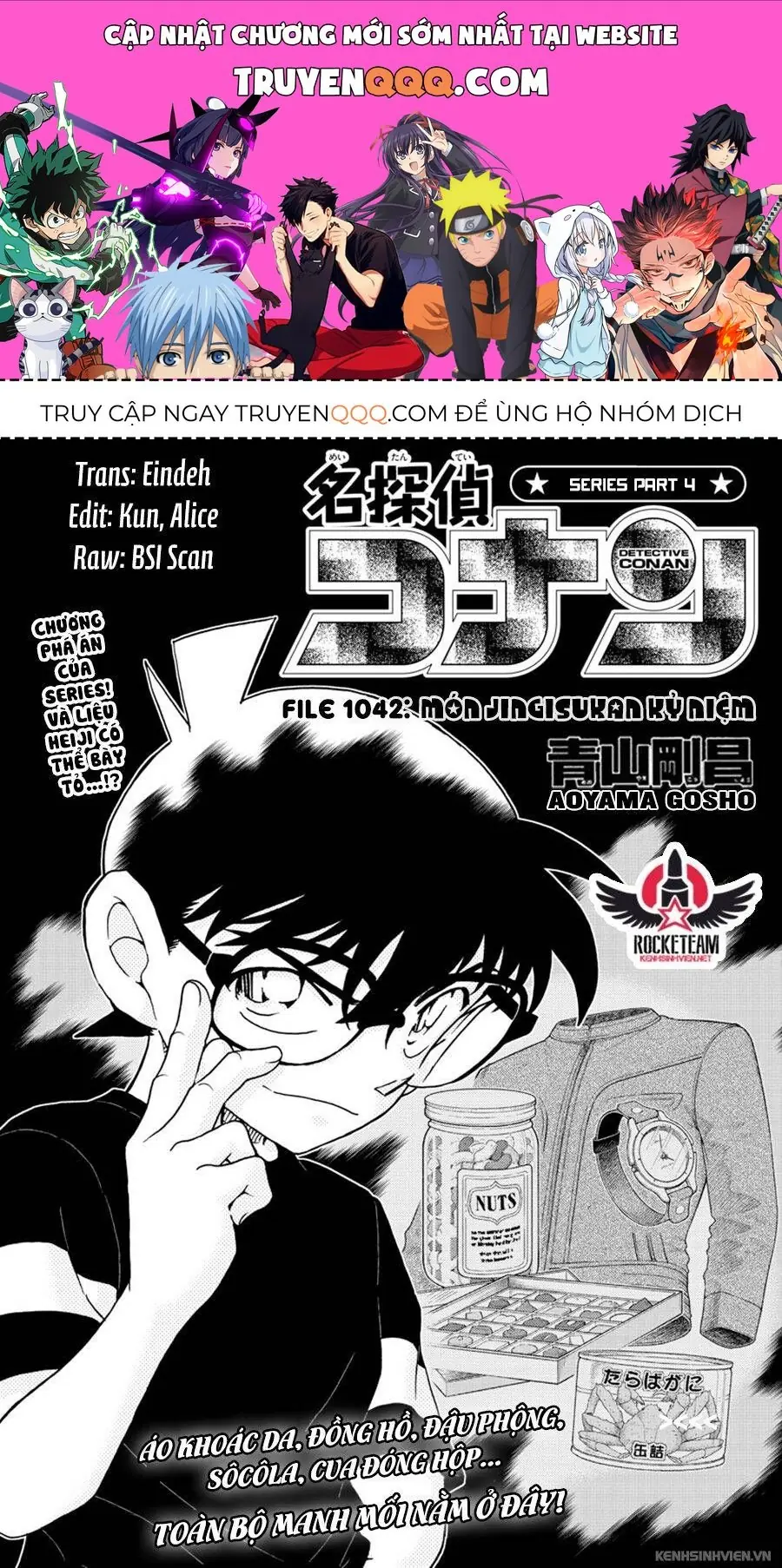 Thám Tử Lừng Danh Conan Chapter 1042 - Trang 2