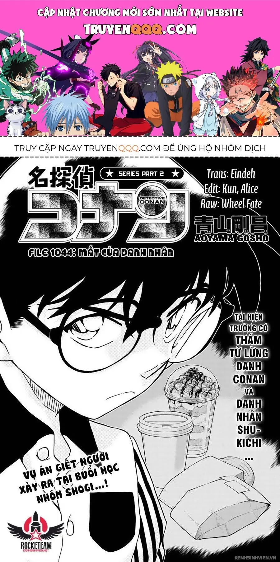Thám Tử Lừng Danh Conan Chapter 1044 - Trang 2