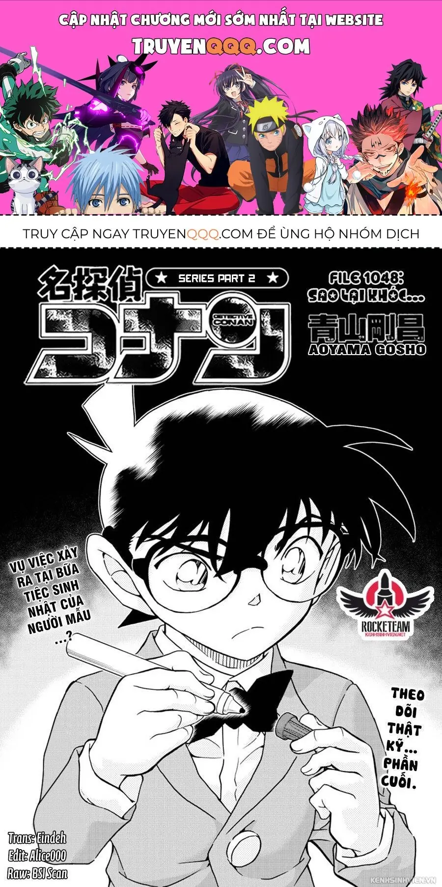 Thám Tử Lừng Danh Conan Chapter 1048 - Trang 2