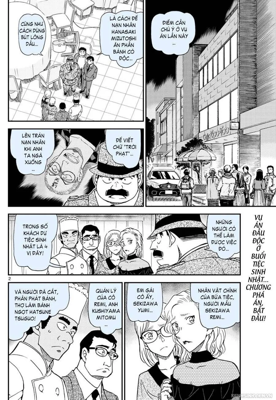 Thám Tử Lừng Danh Conan Chapter 1050 - Trang 3