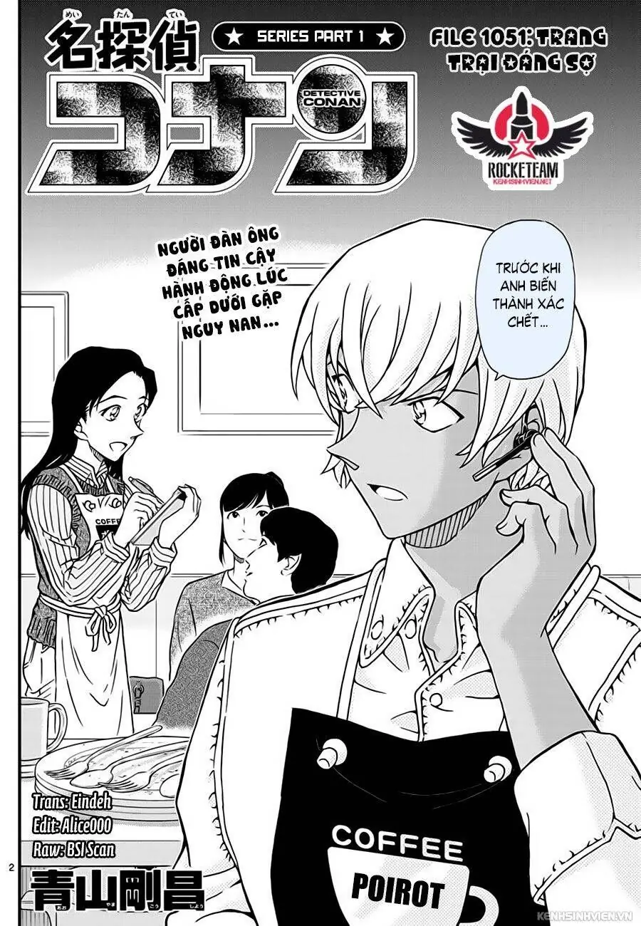 Thám Tử Lừng Danh Conan Chapter 1051 - Trang 3
