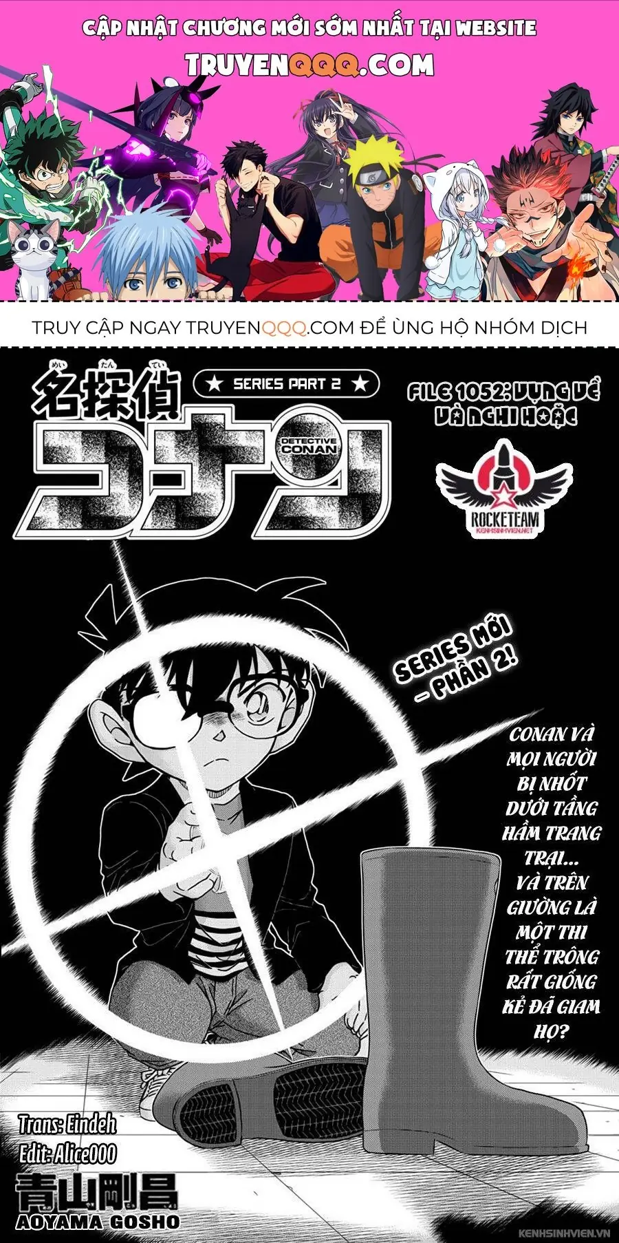 Thám Tử Lừng Danh Conan Chapter 1052 - Trang 2