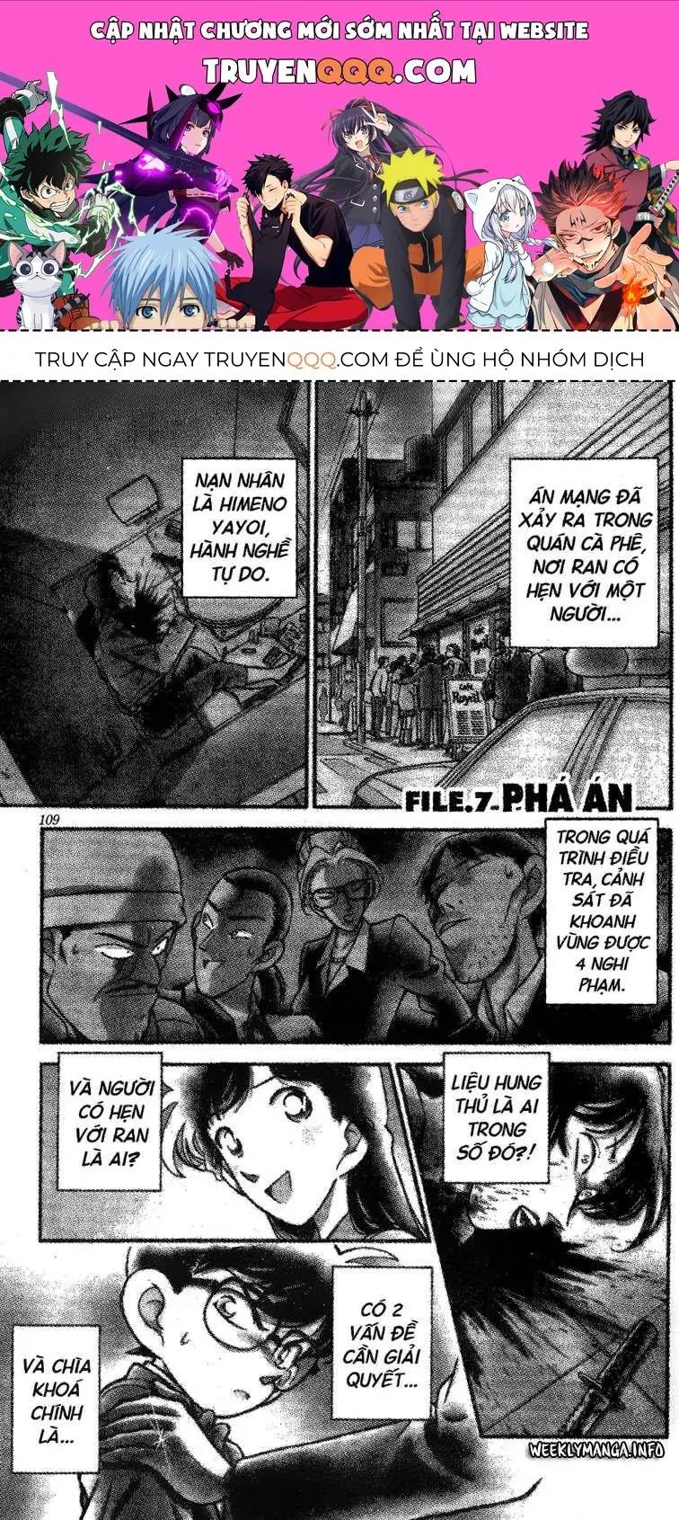 Thám Tử Lừng Danh Conan Chapter 107 - Trang 2