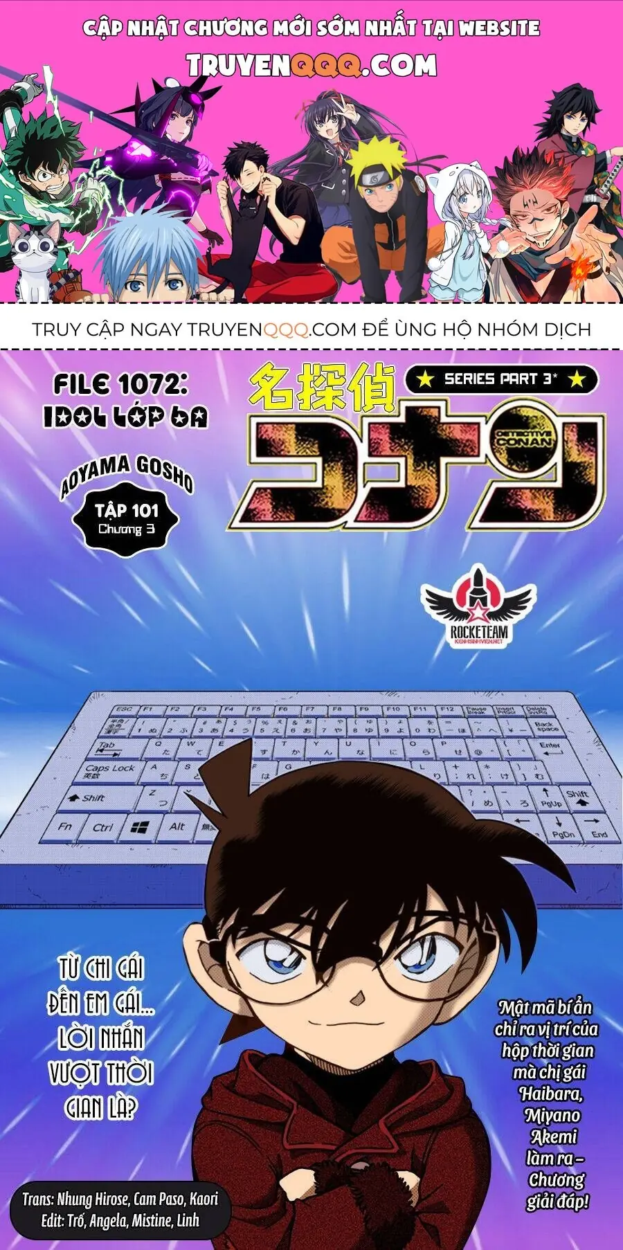 Thám Tử Lừng Danh Conan Chapter 1072 - Trang 2