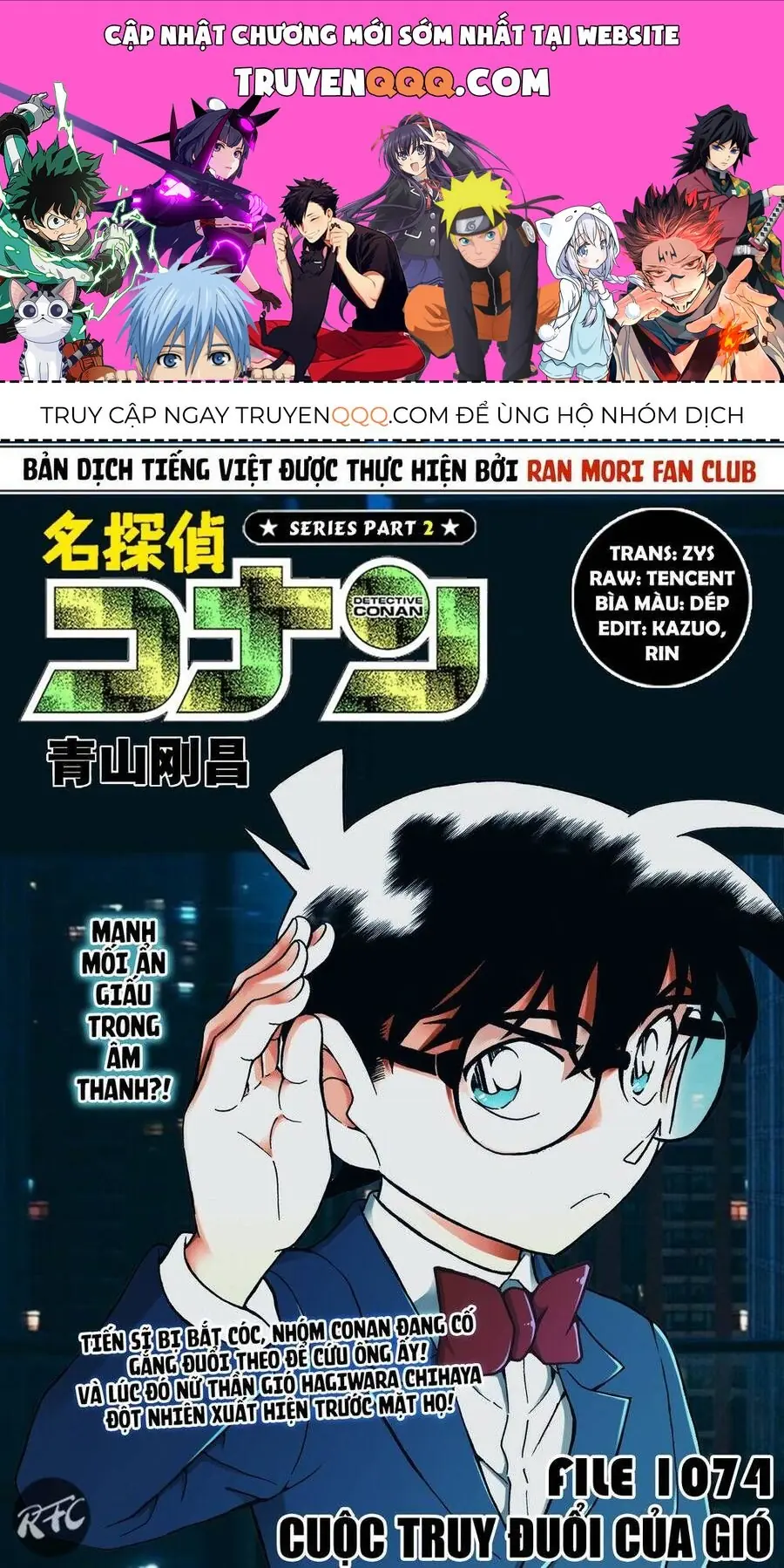 Thám Tử Lừng Danh Conan Chapter 1074 - Trang 2