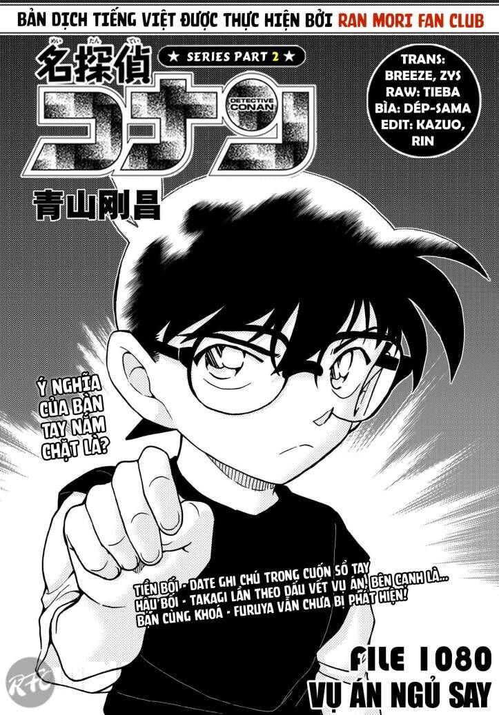 Thám Tử Lừng Danh Conan Chapter 1080 - Trang 3