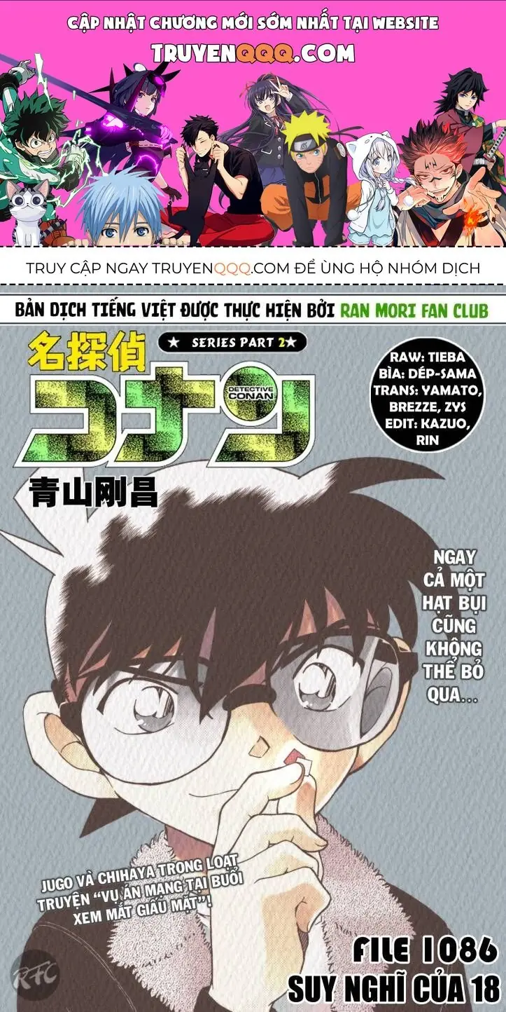 Thám Tử Lừng Danh Conan Chapter 1086 - Trang 2