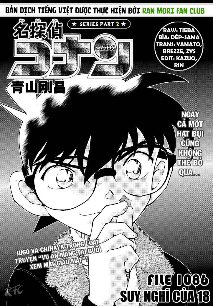 Thám Tử Lừng Danh Conan Chapter 1086 - Trang 3