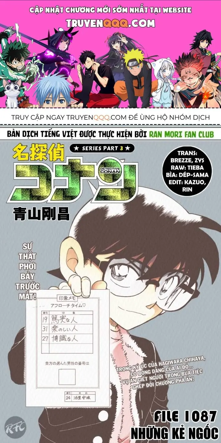 Thám Tử Lừng Danh Conan Chapter 1087 - Trang 2