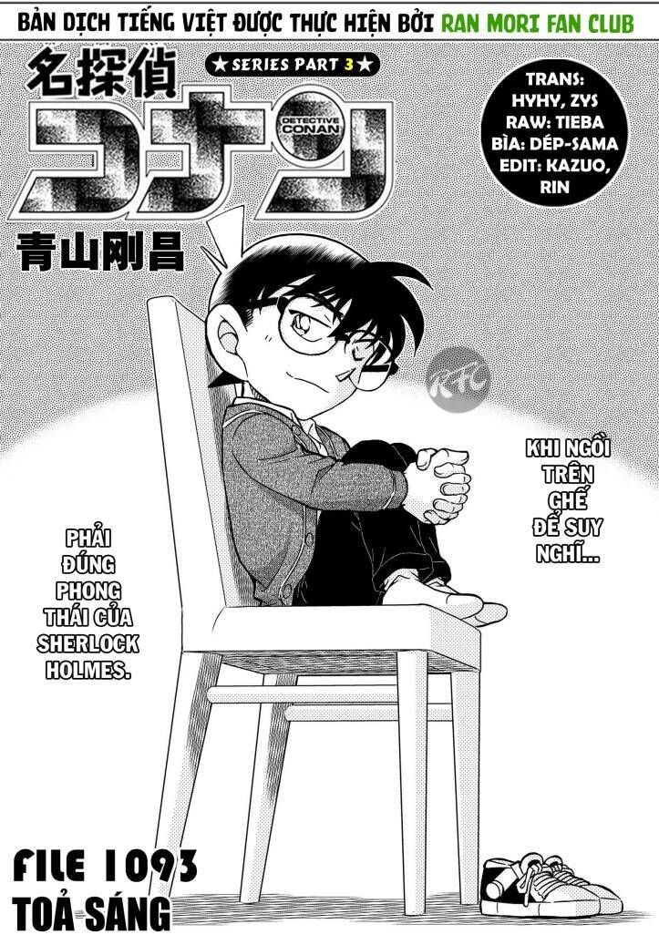 Thám Tử Lừng Danh Conan Chapter 1093 - Trang 3