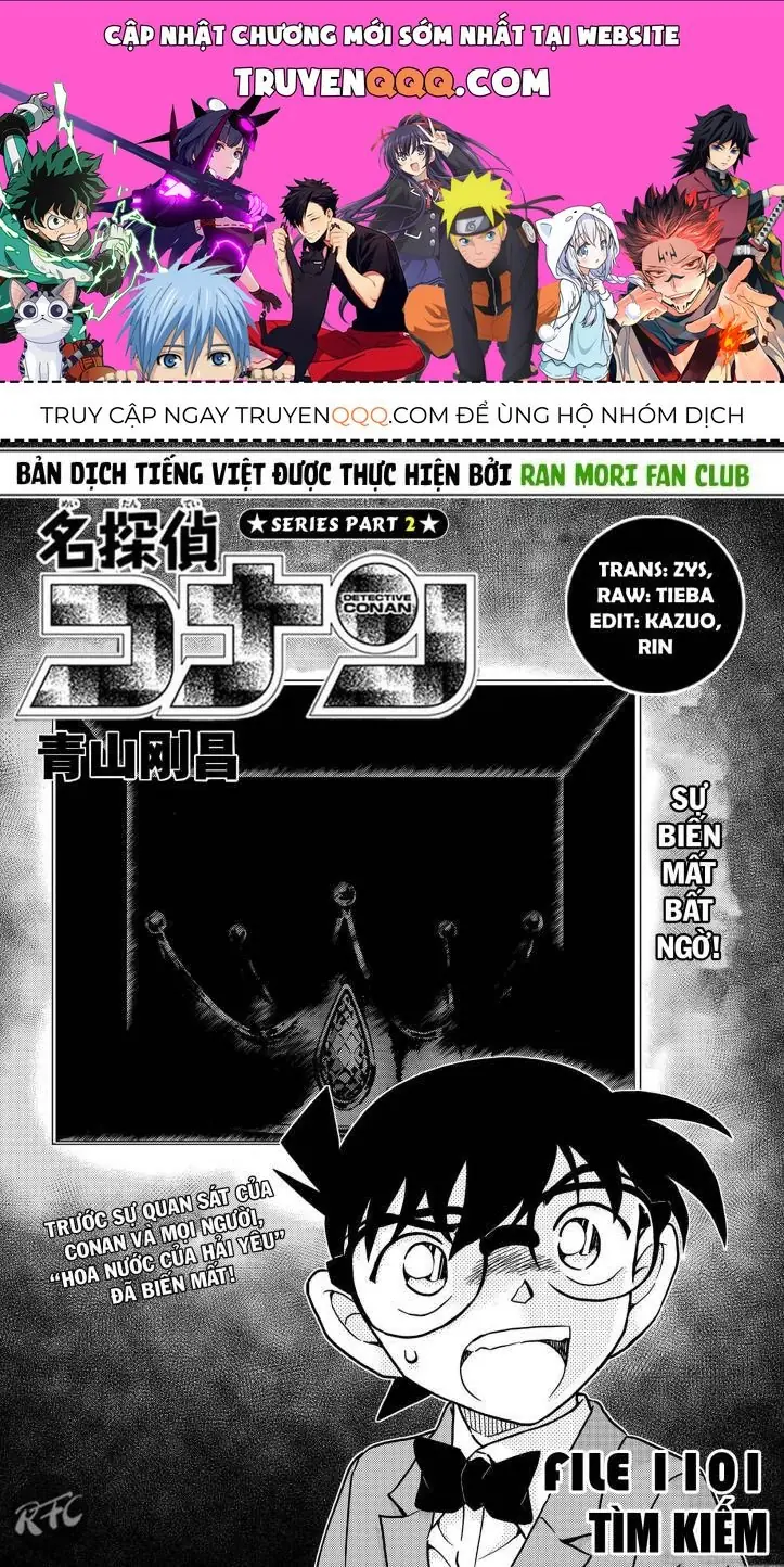 Thám Tử Lừng Danh Conan Chapter 1101 - Trang 2