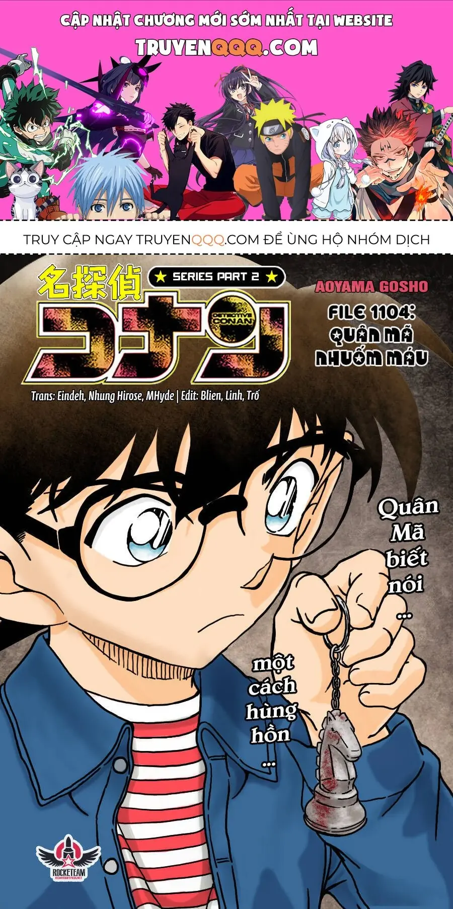 Thám Tử Lừng Danh Conan Chapter 1104 - Trang 2
