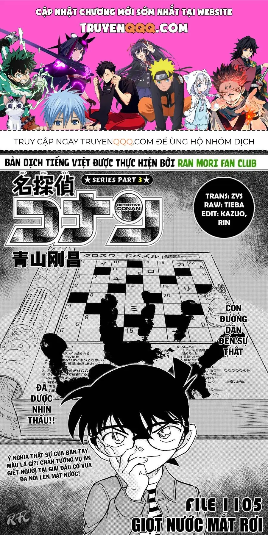 Thám Tử Lừng Danh Conan Chapter 1105 - Trang 2
