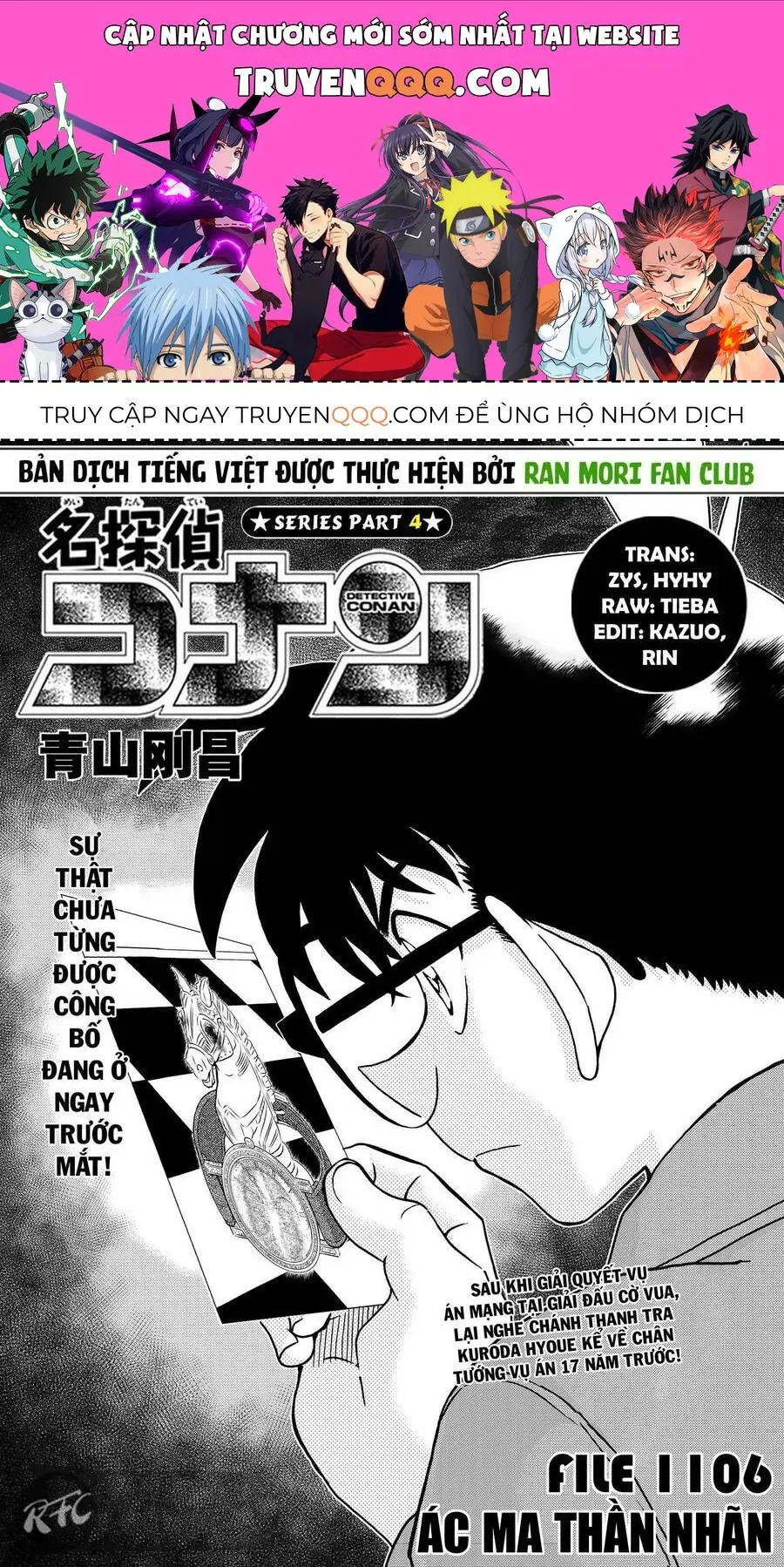 Thám Tử Lừng Danh Conan Chapter 1106 - Trang 2