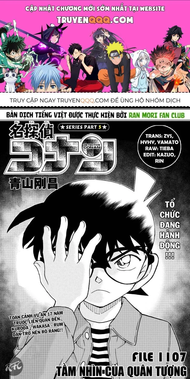 Thám Tử Lừng Danh Conan Chapter 1107 - Trang 2