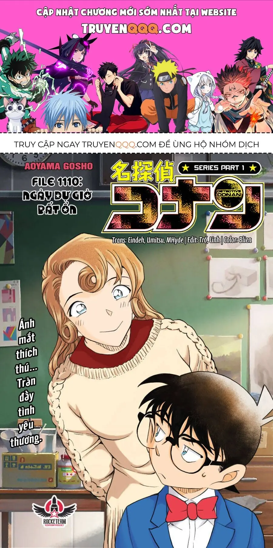 Thám Tử Lừng Danh Conan Chapter 1110 - Trang 2
