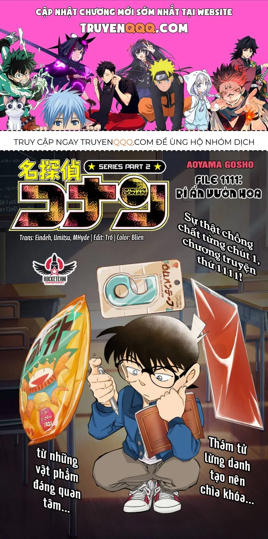 Thám Tử Lừng Danh Conan Chapter 1111 - Trang 2