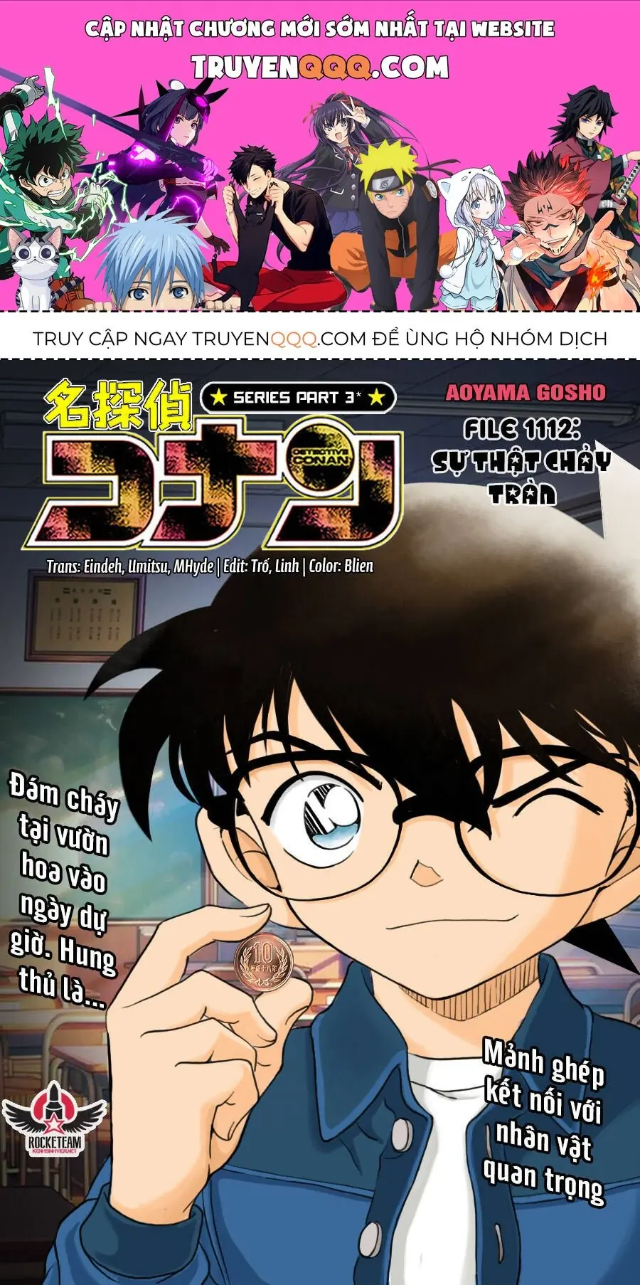Thám Tử Lừng Danh Conan Chapter 1112 - Trang 2