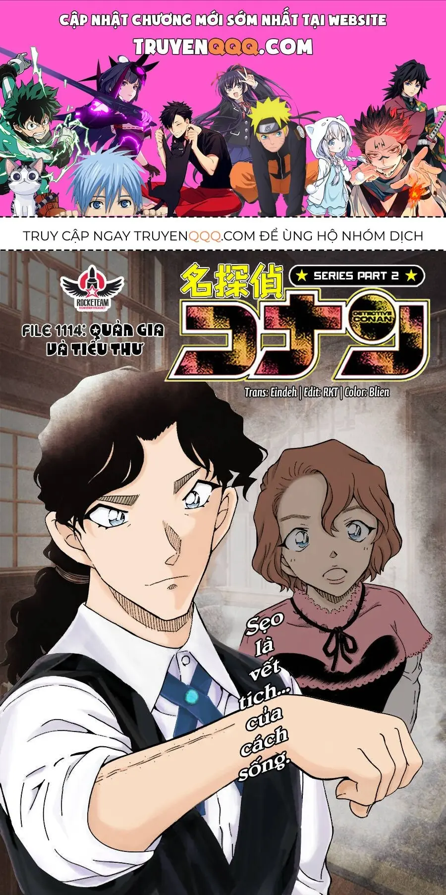Thám Tử Lừng Danh Conan Chapter 1114 - Trang 2