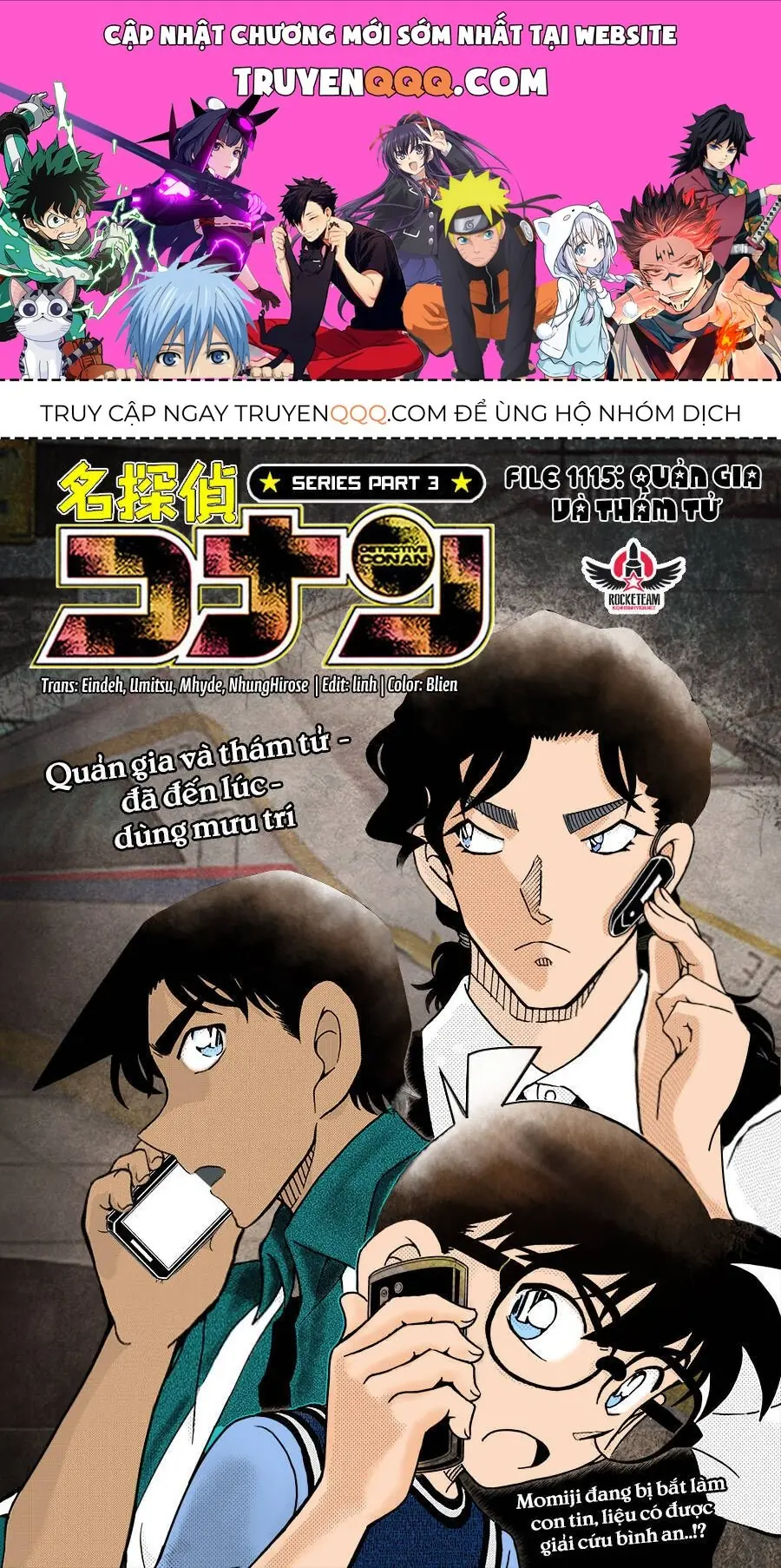 Thám Tử Lừng Danh Conan Chapter 1115 - Trang 2