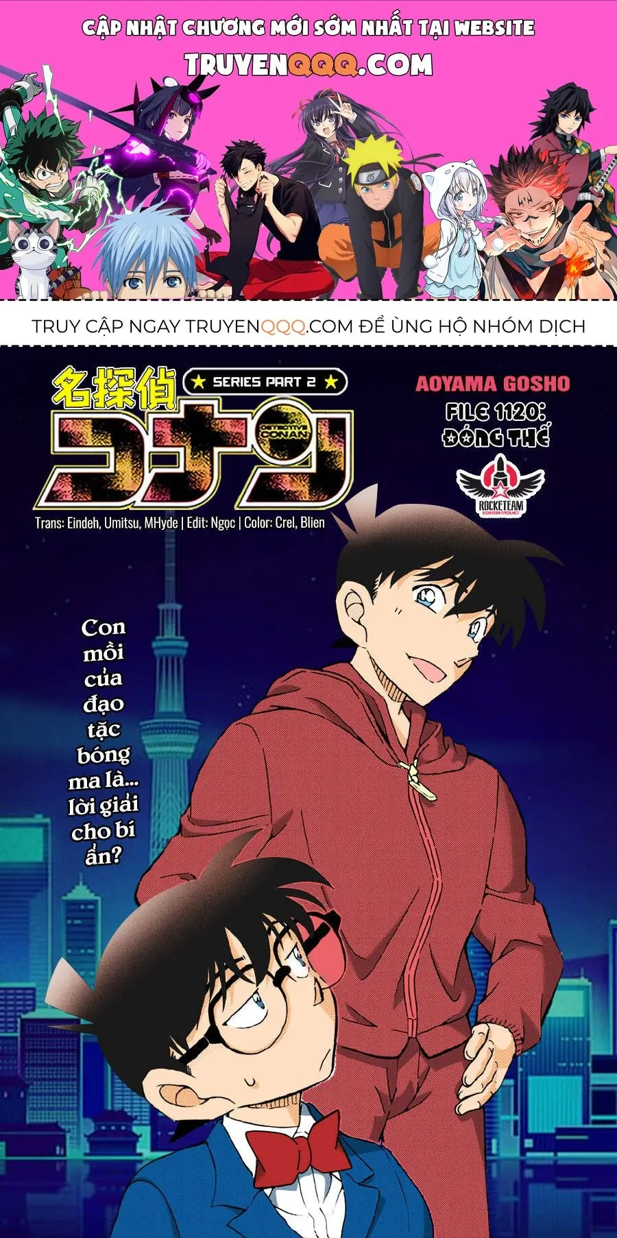 Thám Tử Lừng Danh Conan Chapter 1120 - Trang 2