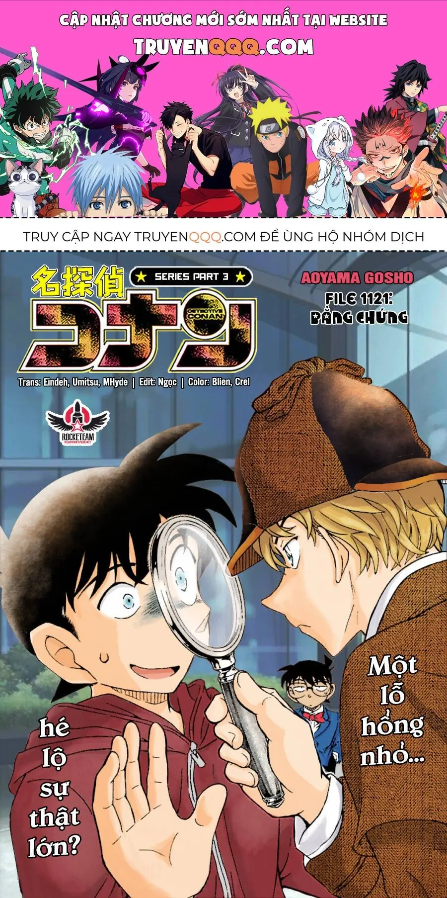 Thám Tử Lừng Danh Conan Chapter 1121 - Trang 2