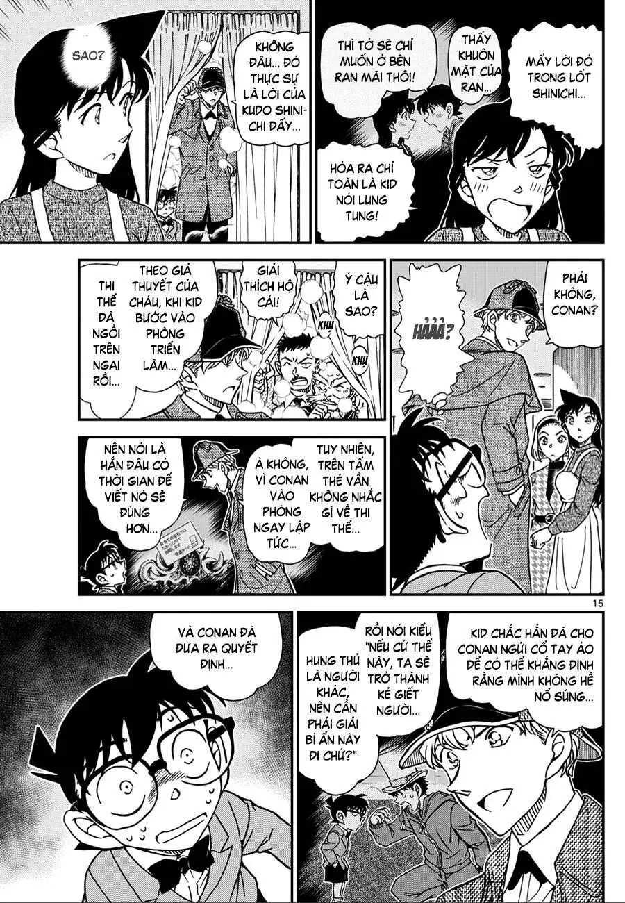 Thám Tử Lừng Danh Conan Chapter 1122 - Trang 17