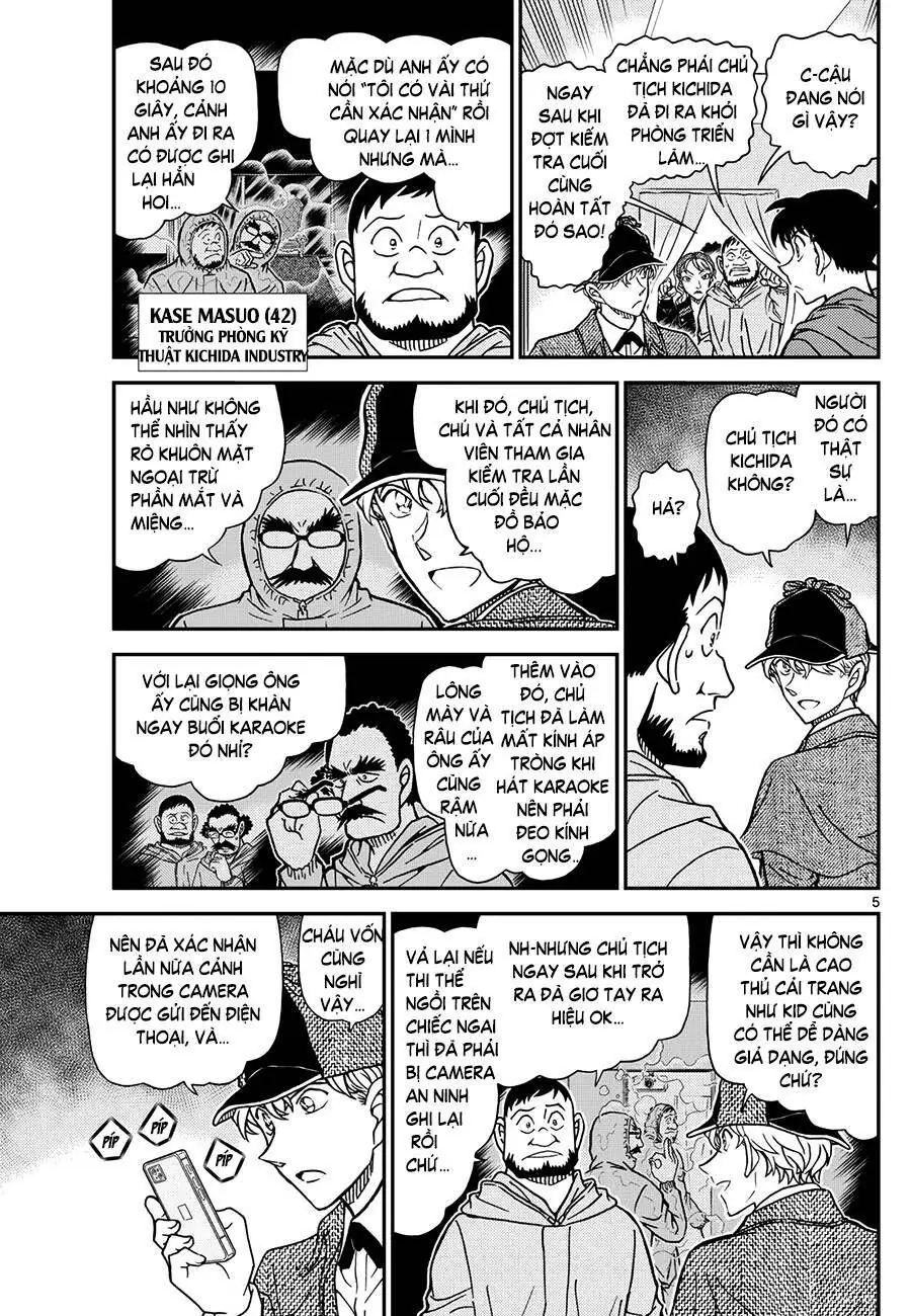 Thám Tử Lừng Danh Conan Chapter 1122 - Trang 7