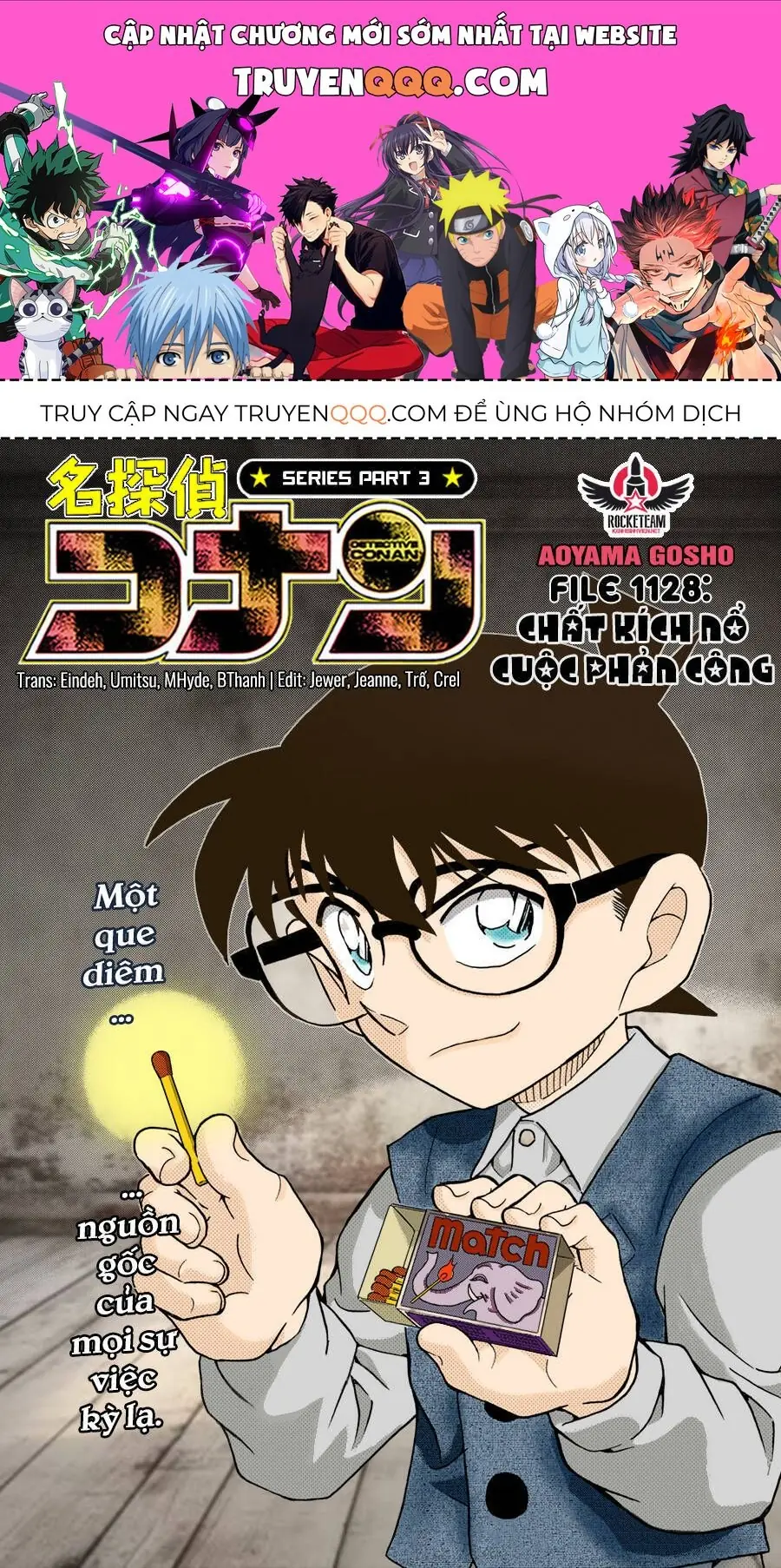 Thám Tử Lừng Danh Conan Chapter 1128 - Trang 2