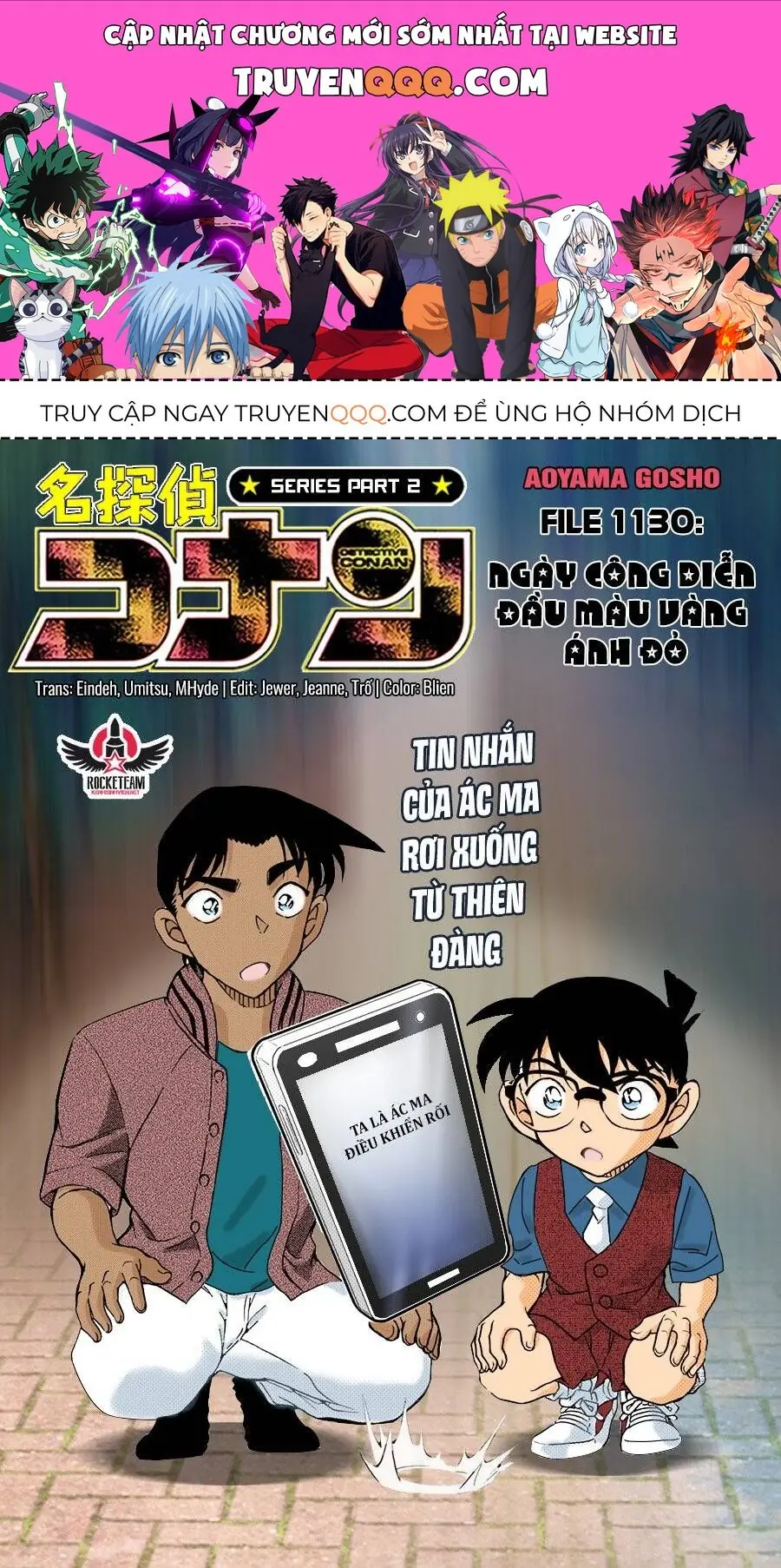 Thám Tử Lừng Danh Conan Chapter 1130 - Trang 2