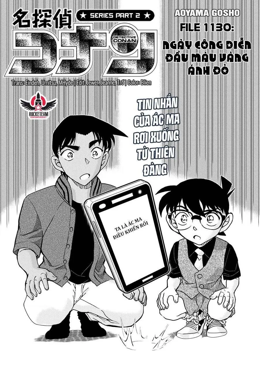 Thám Tử Lừng Danh Conan Chapter 1130 - Trang 3