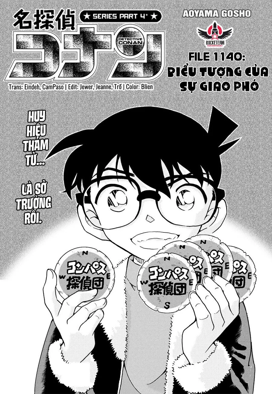 Thám Tử Lừng Danh Conan Chapter 1140 - Trang 3