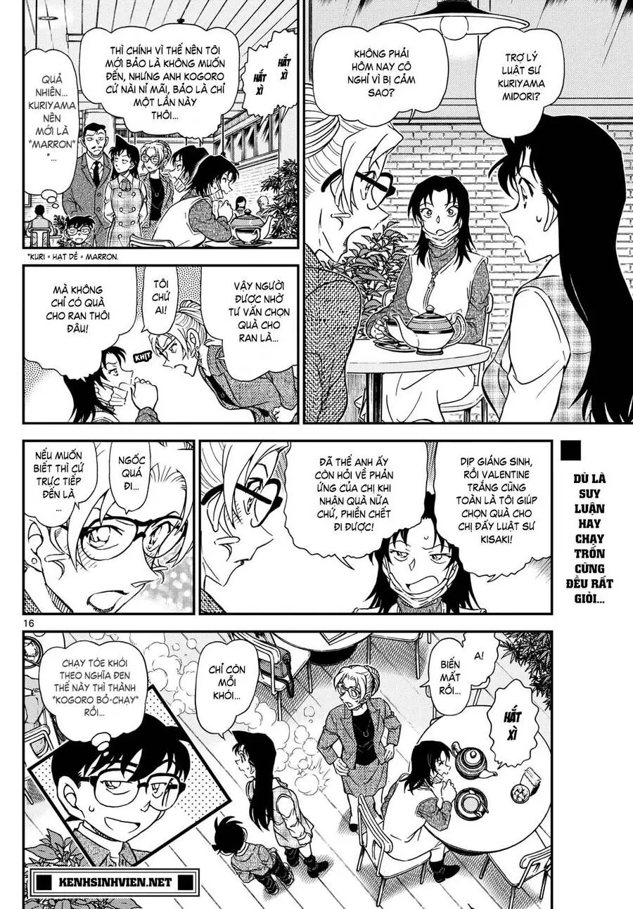 Thám Tử Lừng Danh Conan Chapter 1143 - Trang 18