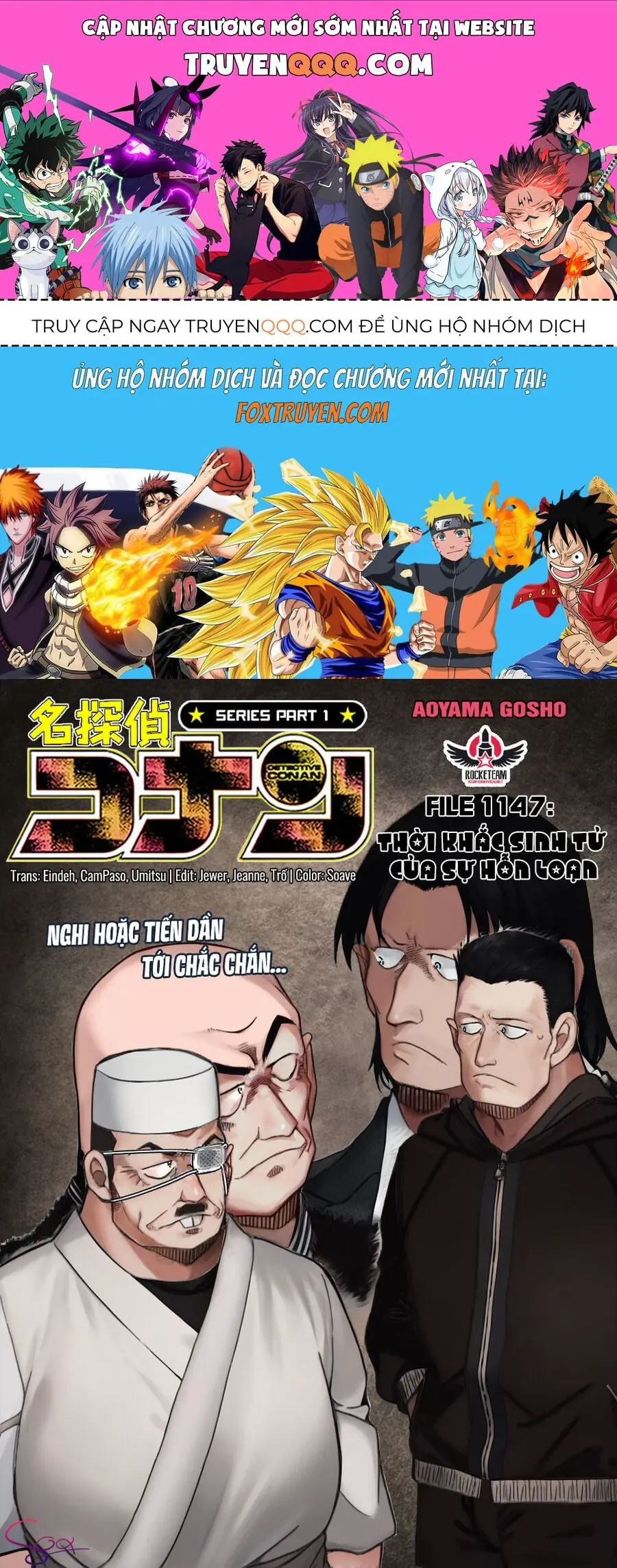 Thám Tử Lừng Danh Conan Chapter 1147 - Trang 2