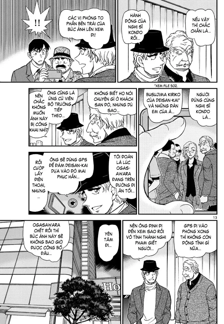 Thám Tử Lừng Danh Conan Chapter 1153 - Trang 14